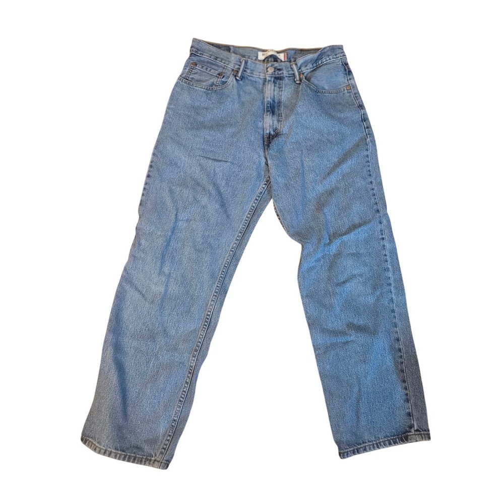 Levi's 550 Relaxed Fit Jeans Mens 34x29 Light Wash Denim Pants - Picture 1 of 4
